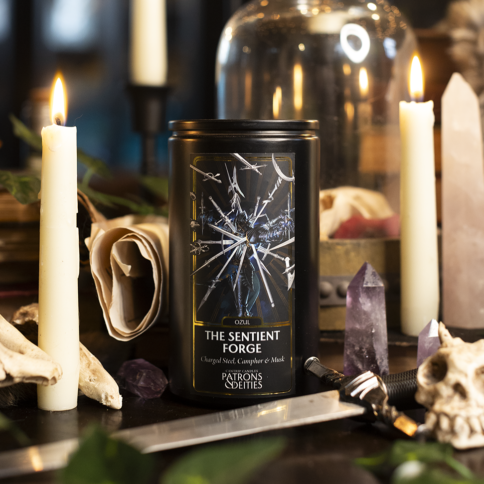 Ozul, The Sentient Forge Soy Wax Candle | Cantrip Candles Ozul, The Sentient Forge Soy Wax Candle | Cantrip Candles