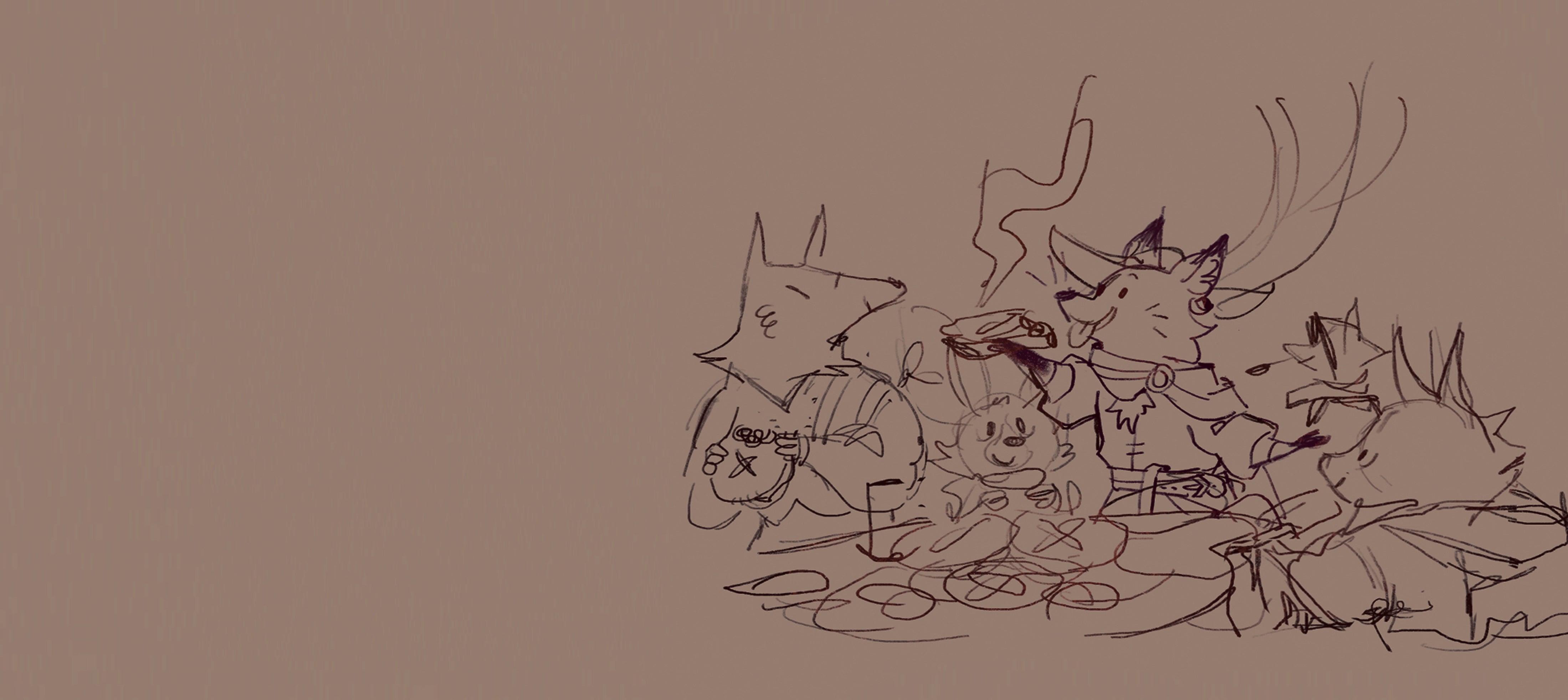 Art Blog: FEAST - Rosemary Pork Pies Visual Development