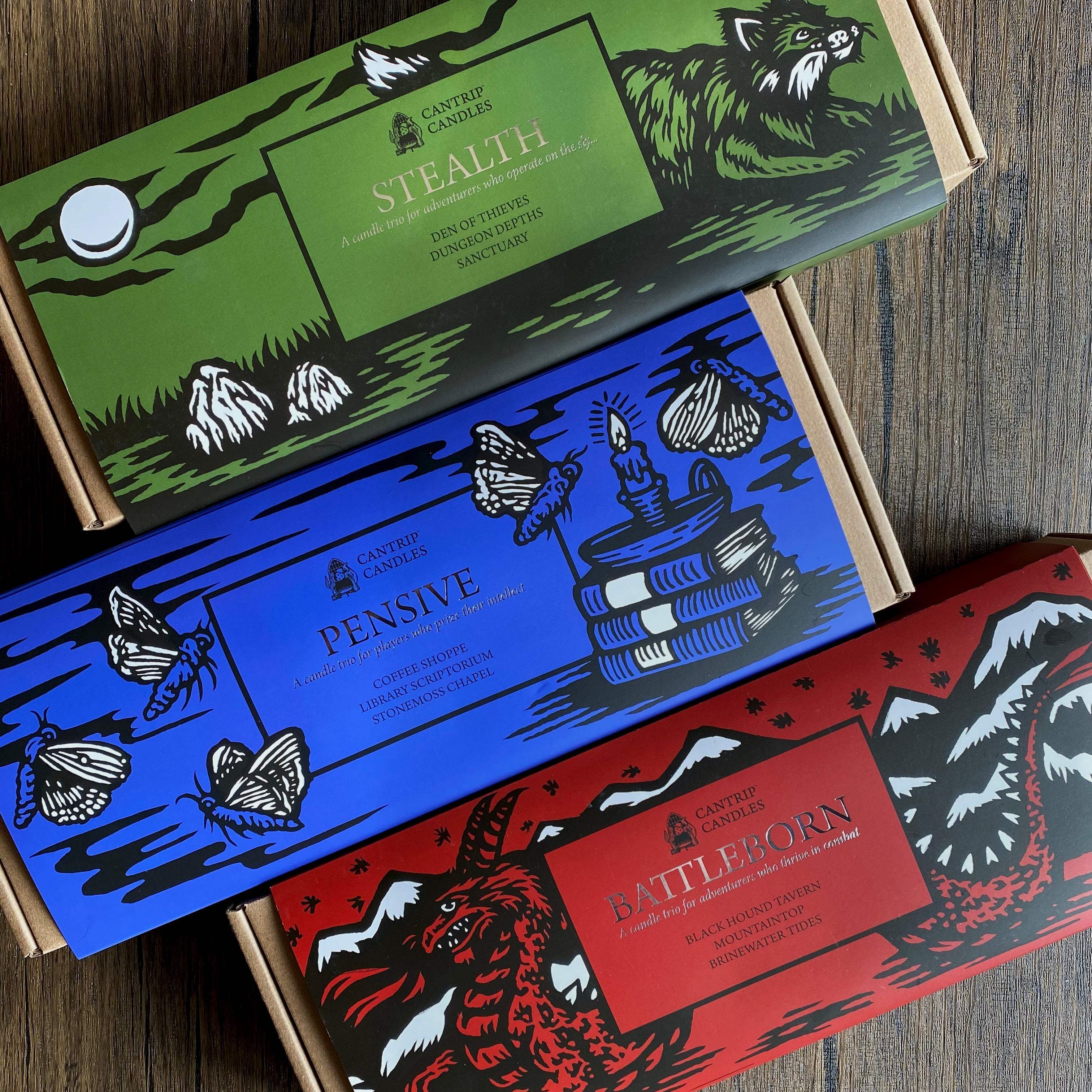 Adventure Triptych