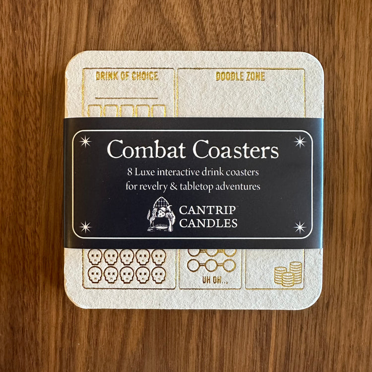 Combat Coasters - Cantrip Candles