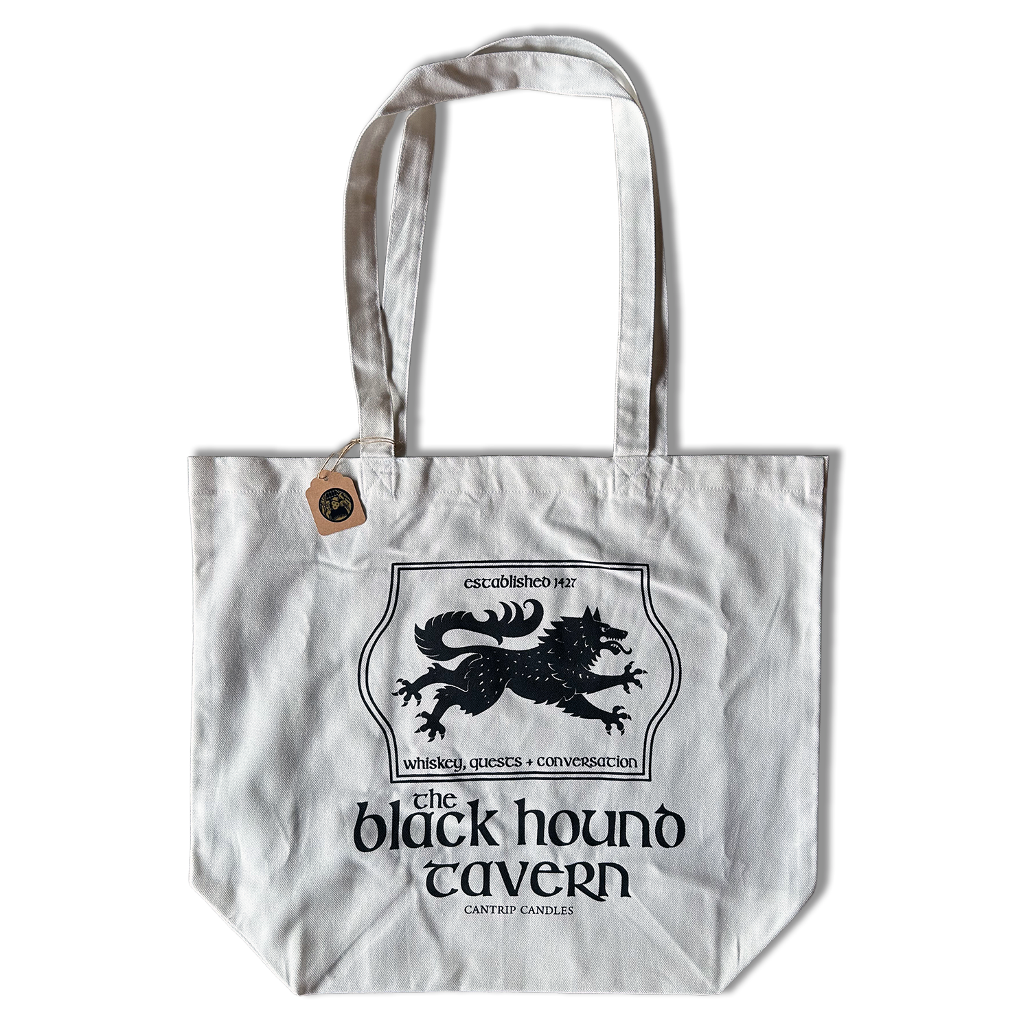 Black Hound Tavern Tote - Cantrip Candles
