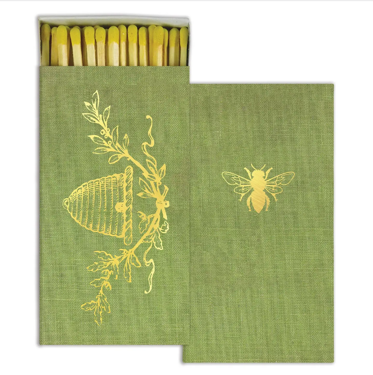 Bee Crest Matchbox - Large - Cantrip Candles
