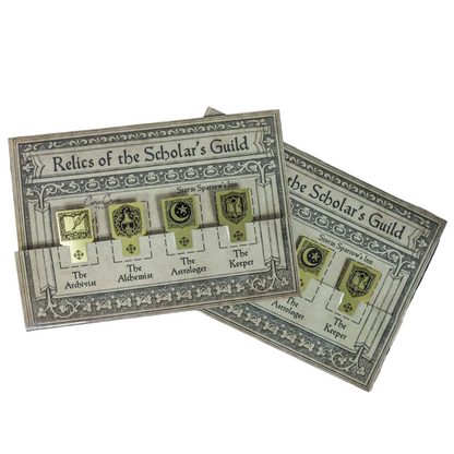 Brass Page Markers - Relics of the Scholar's Guild - Cantrip Candles