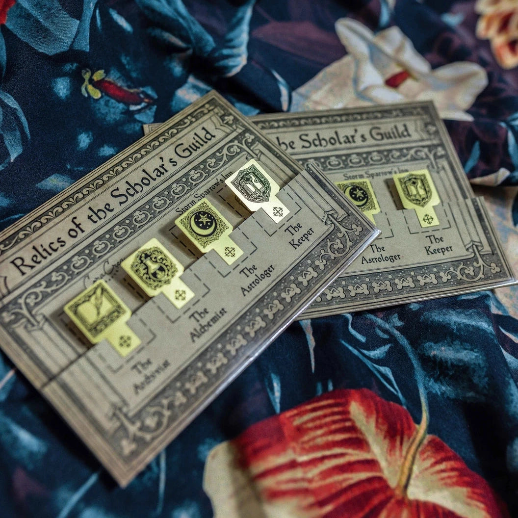 Brass Page Markers - Relics of the Scholar's Guild - Cantrip Candles