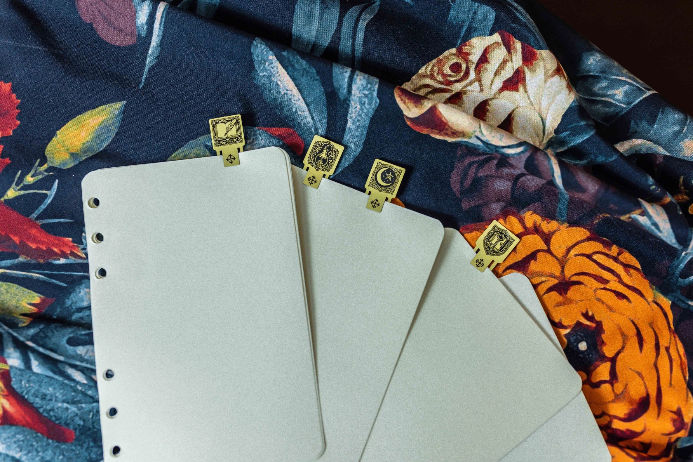 Brass Page Markers - Relics of the Scholar's Guild - Cantrip Candles
