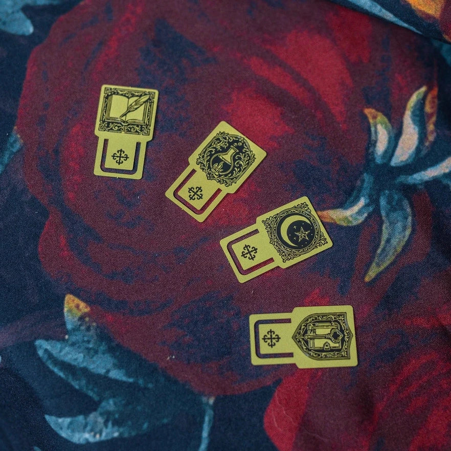 Brass Page Markers - Relics of the Scholar's Guild - Cantrip Candles