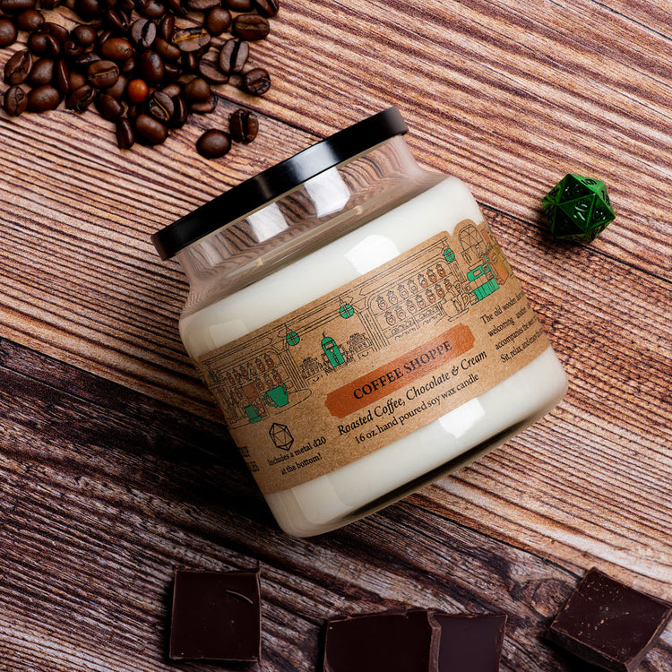 Coffee Shoppe 16oz - Cantrip Candles