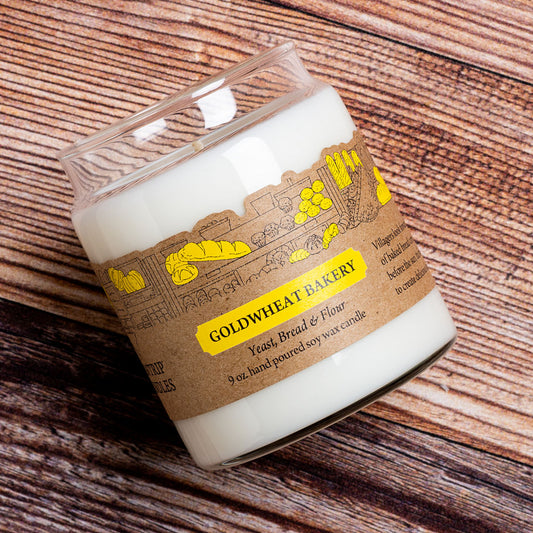 Goldwheat Bakery 9 oz. - Cantrip Candles
