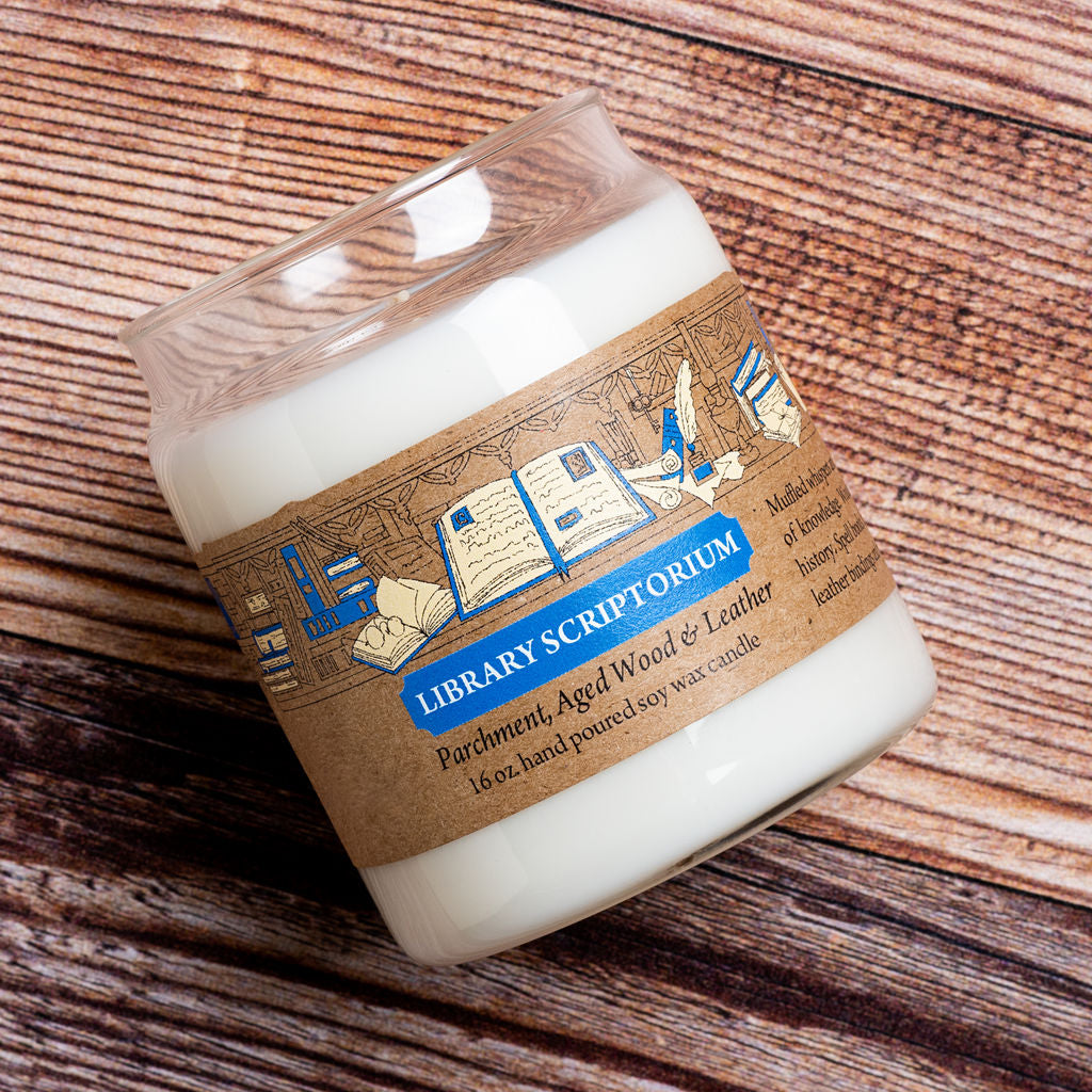 The Library Scriptorium 9 oz. - Cantrip Candles