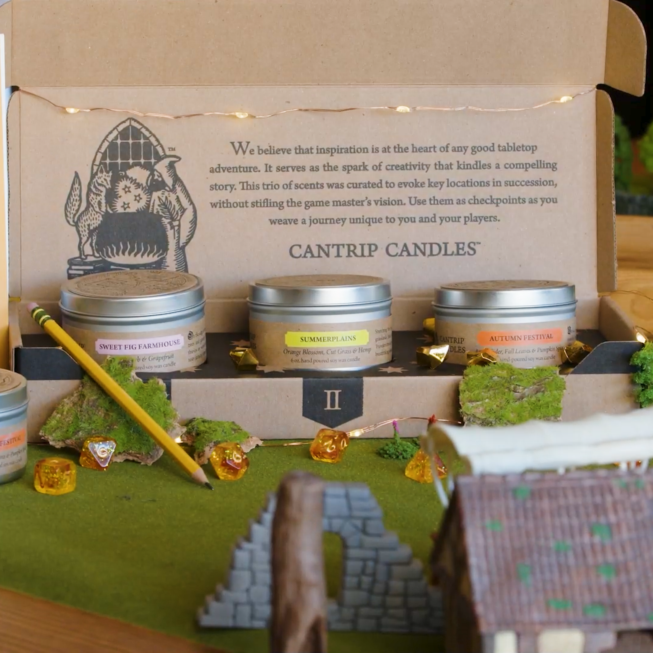 HOMESTEAD - Cantrip Candles