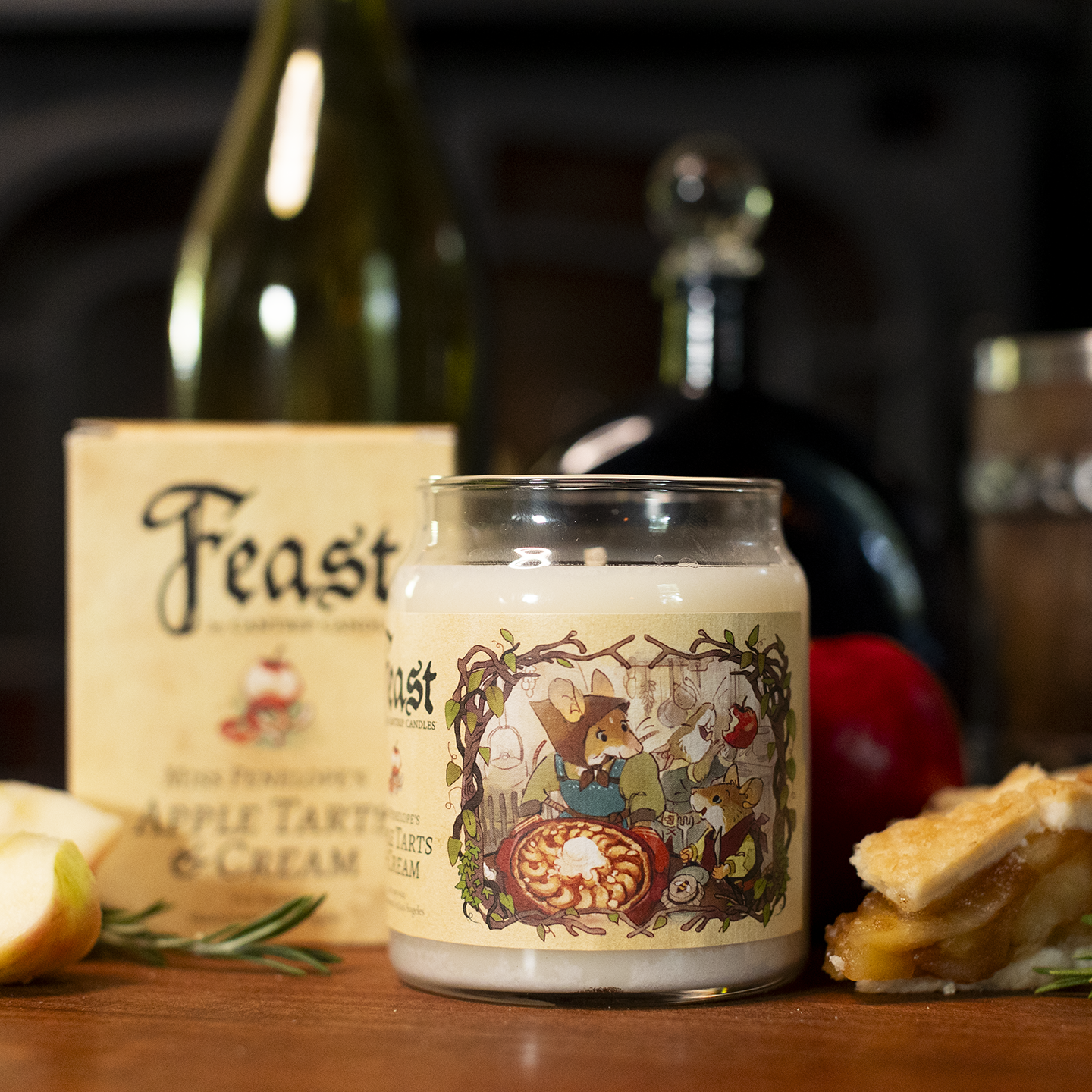 Miss Penelope's Apple Tarts & Cream - Cantrip Candles