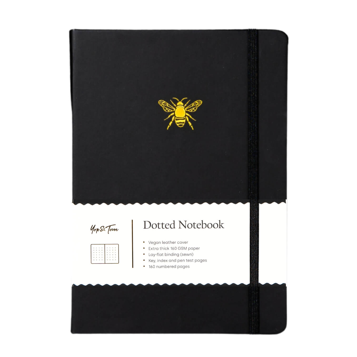Bee Dot Grid Journal - Cantrip Candles
