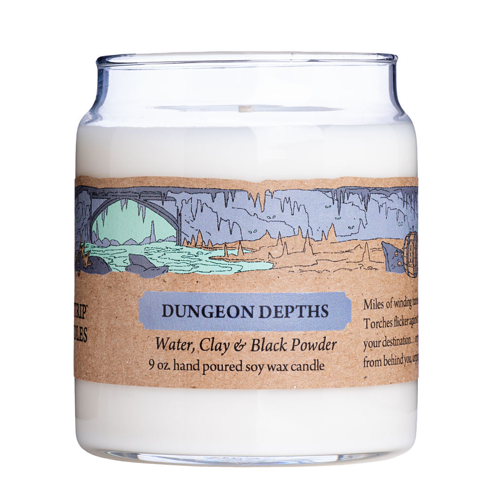 Dungeon Depths 9 oz. - Cantrip Candles