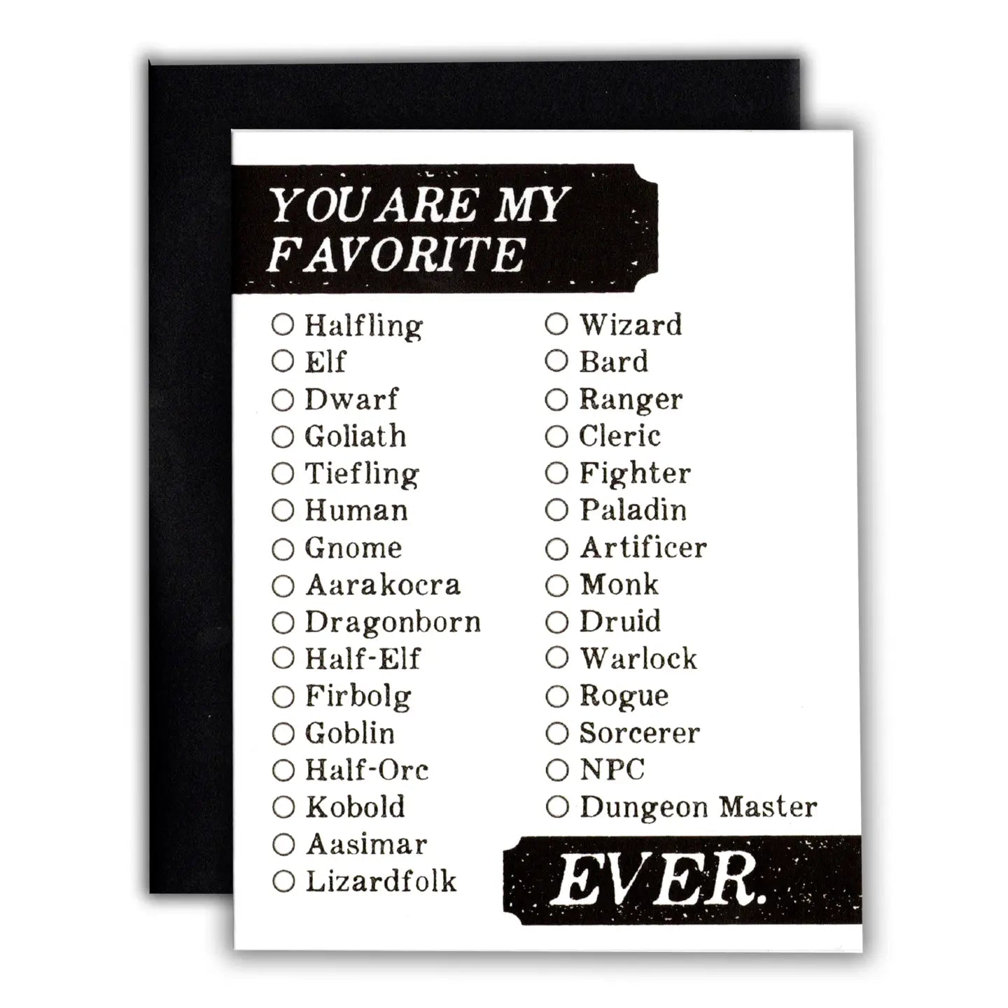 You're My Favorite Ever Card - Cantrip Candles