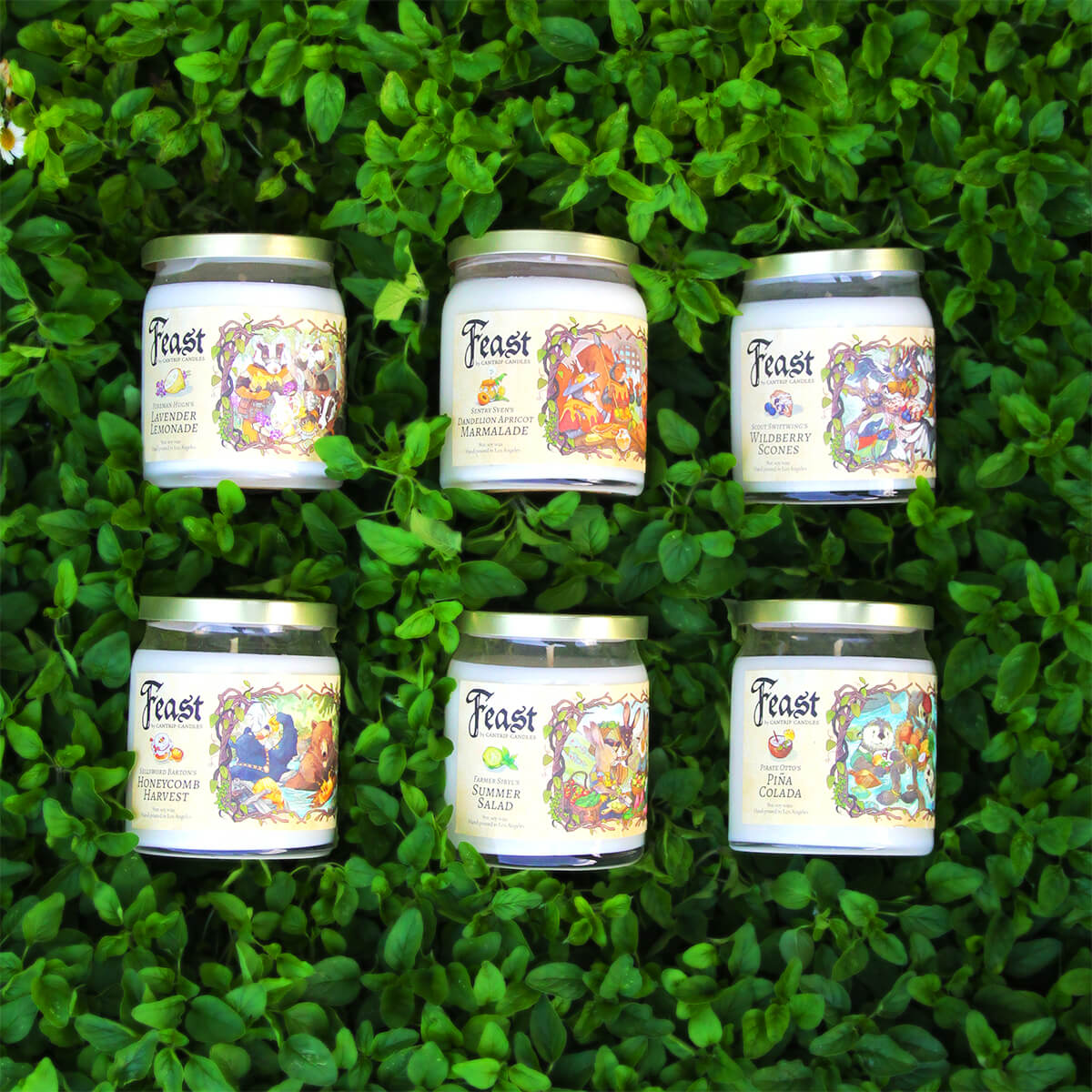 Feast Complete 6 Candles Bundle - Cantrip Candles