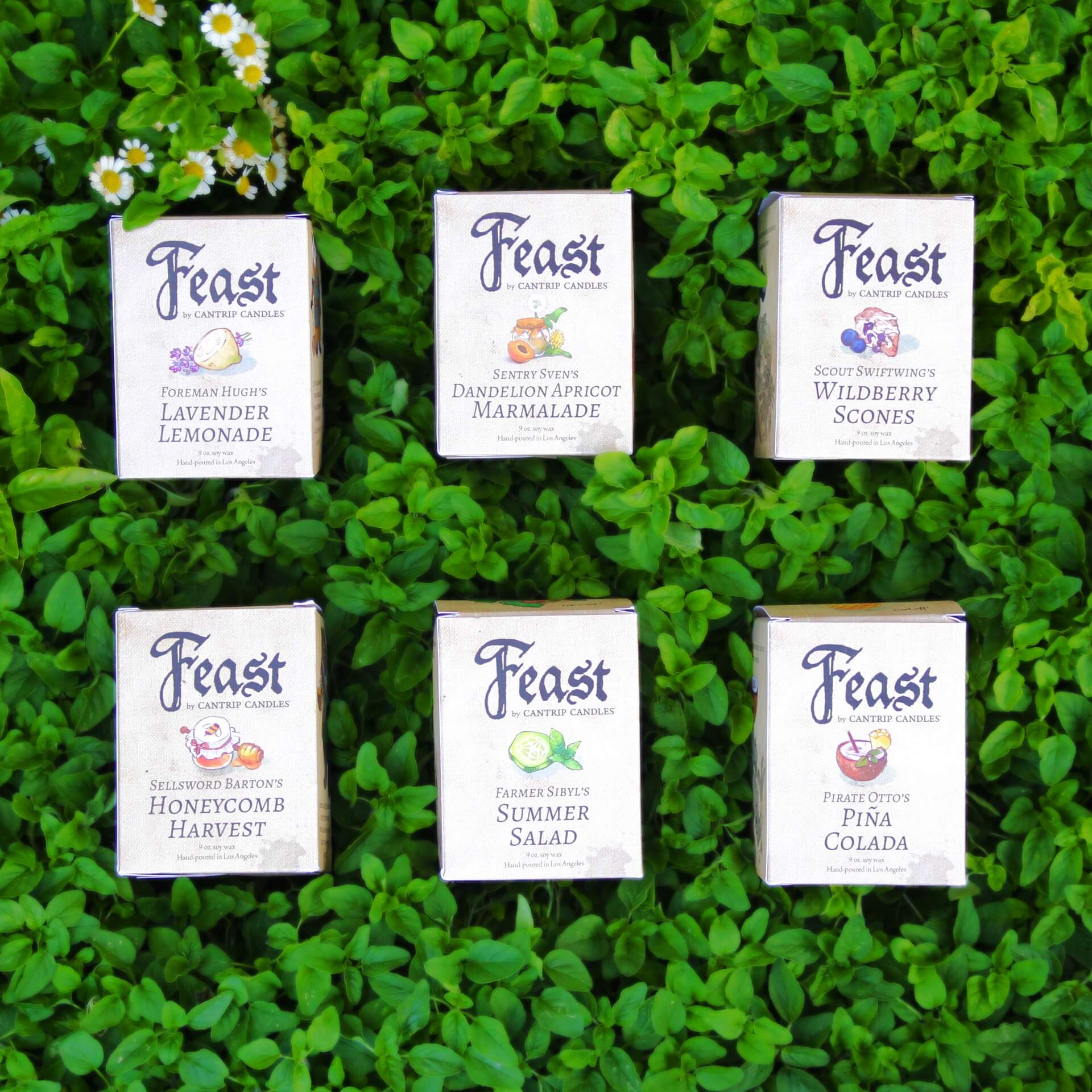 Feast Complete 6 Candles Bundle - Cantrip Candles