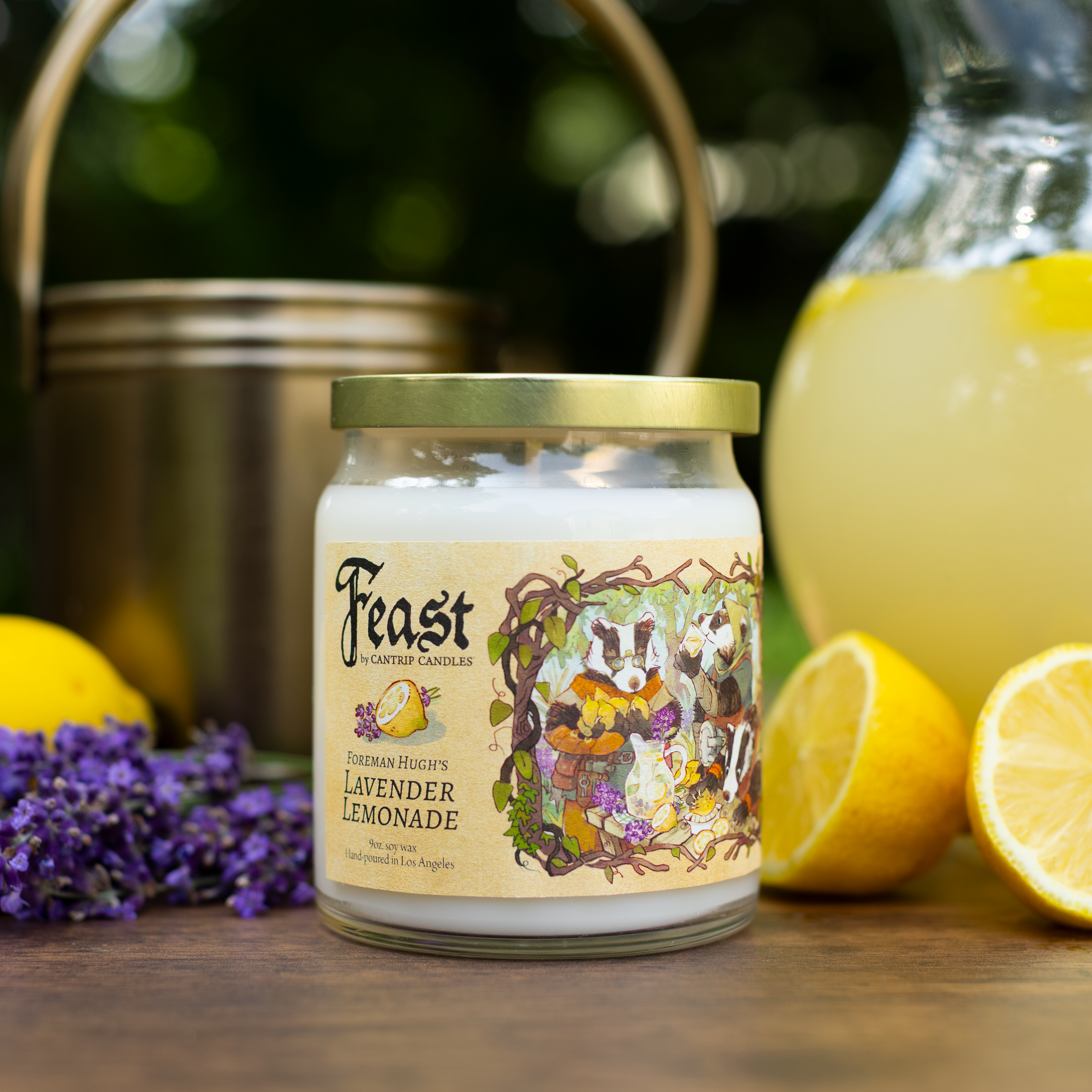 Foreman Hugh's Lavender Lemonade - Cantrip Candles