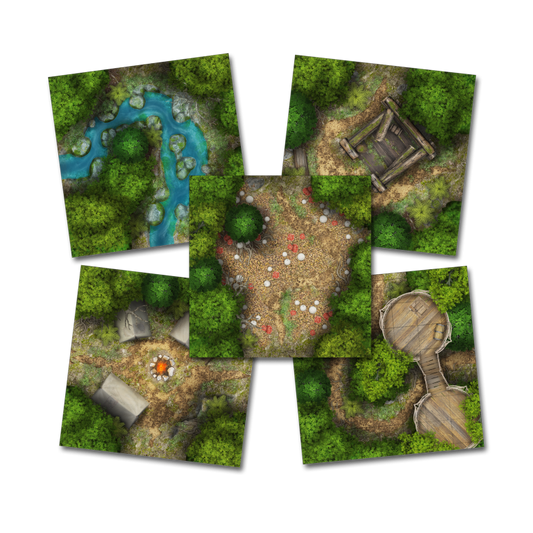 Map Tiles: Forest