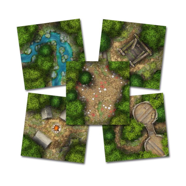 Map Tiles: Forest