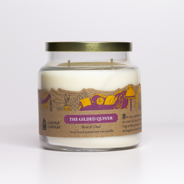 The Gilded Quiver Candle