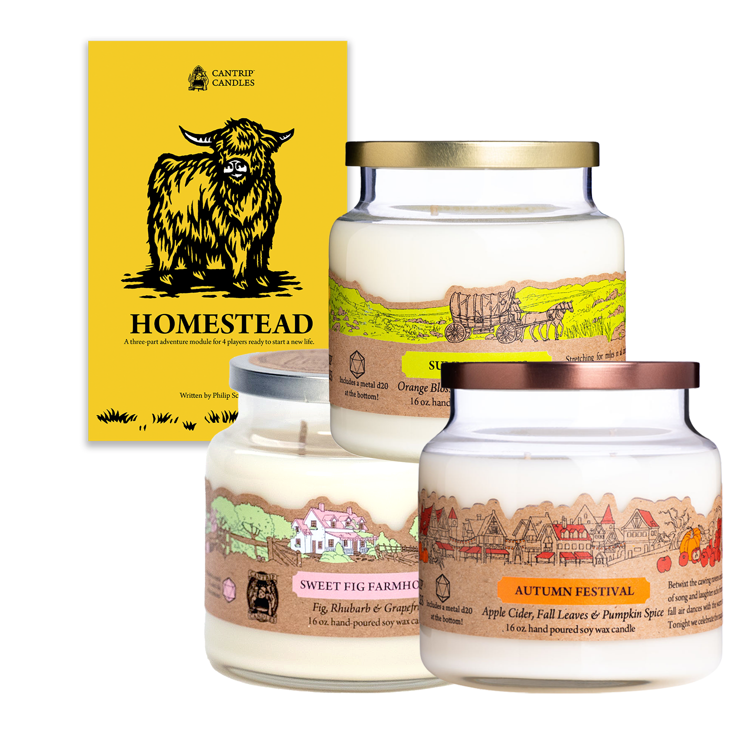 Homestead BIG bundle - Cantrip Candles