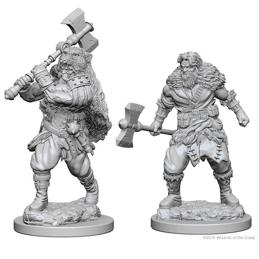 Wizkids Human Barbarian Miniature - Cantrip Candles