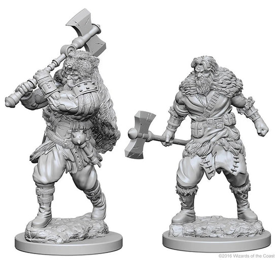 Wizkids Human Barbarian Miniature - Cantrip Candles