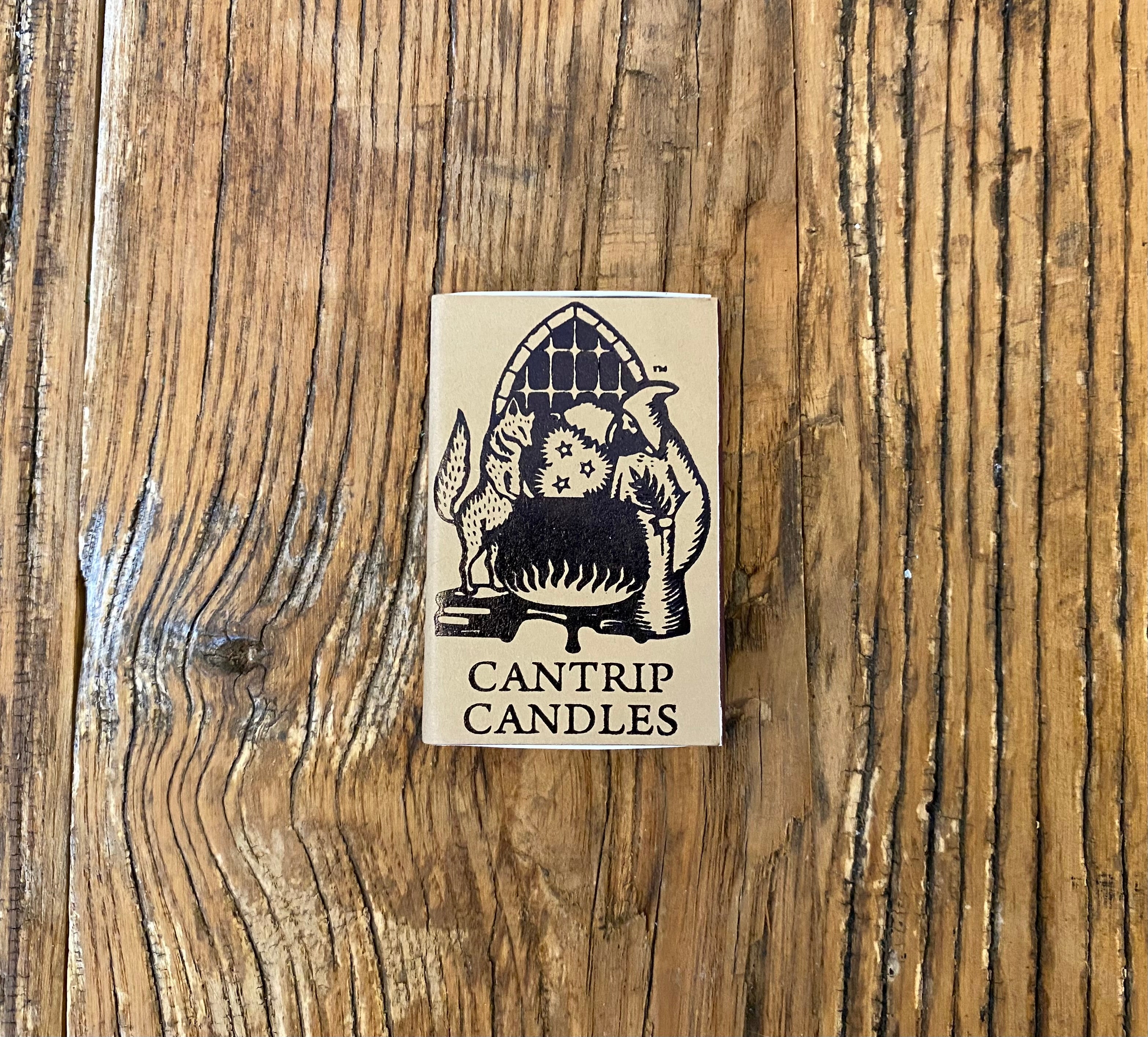 Cantrip Logo: Matchbook - Cantrip Candles