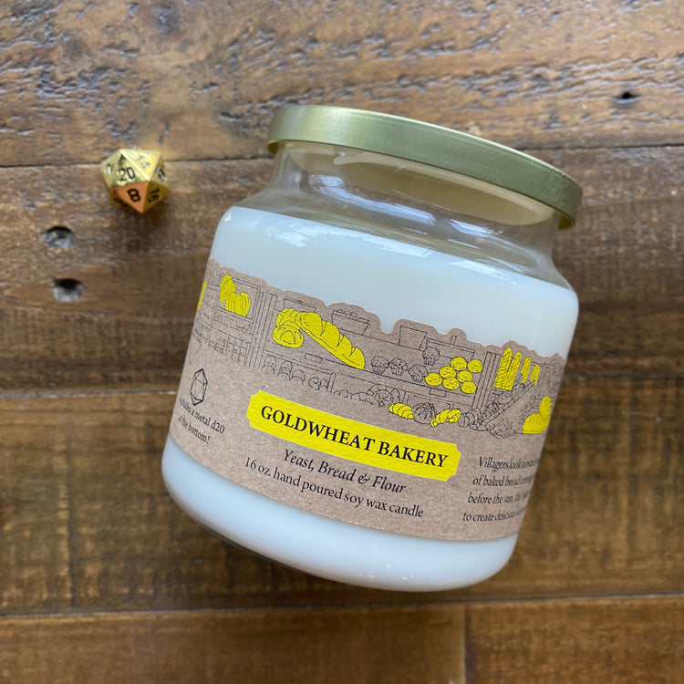 Goldwheat Bakery 16oz - Cantrip Candles