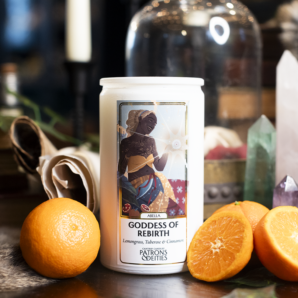 Abella, Goddess of Rebirth - Cantrip Candles