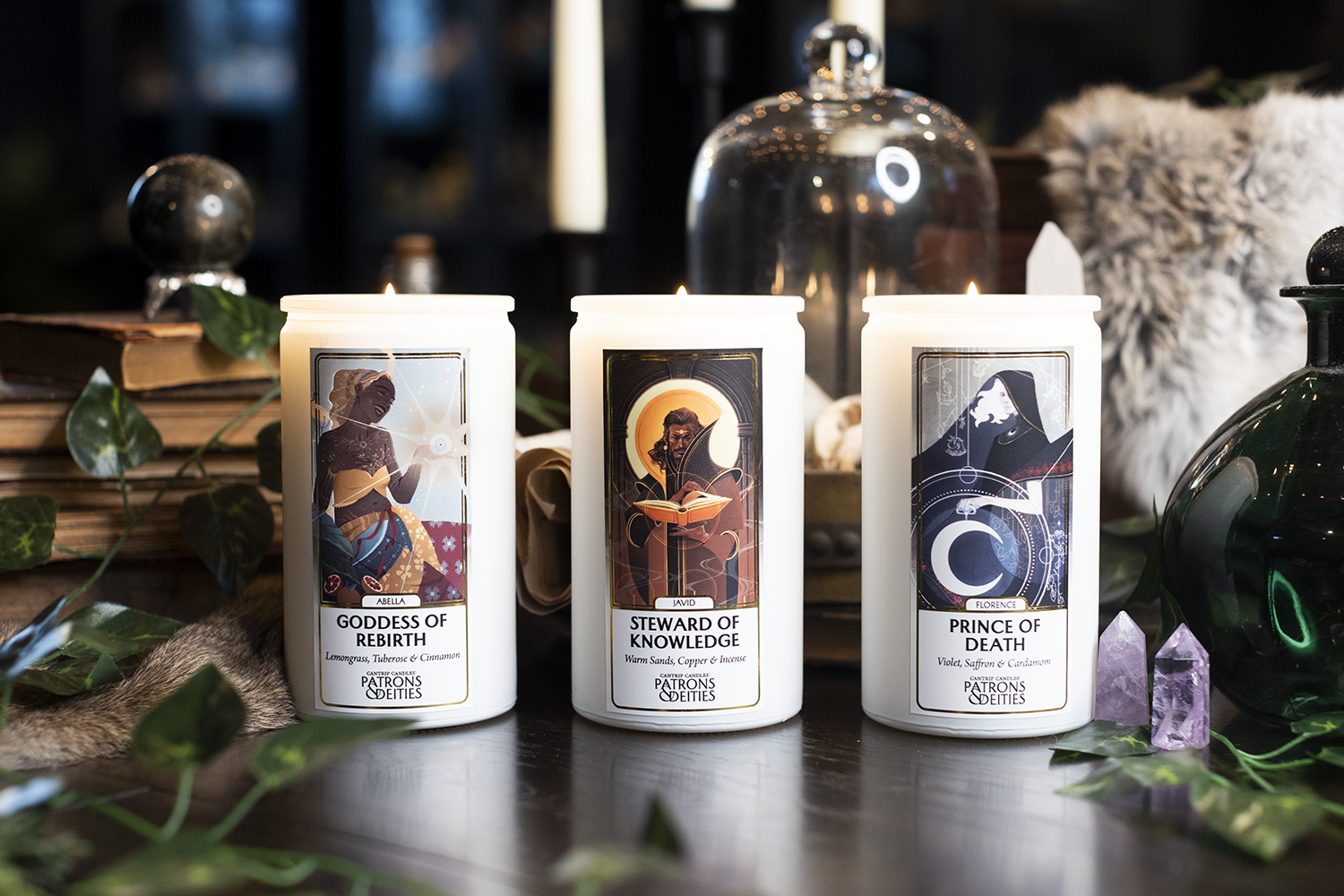 Abella, Goddess of Rebirth - Cantrip Candles