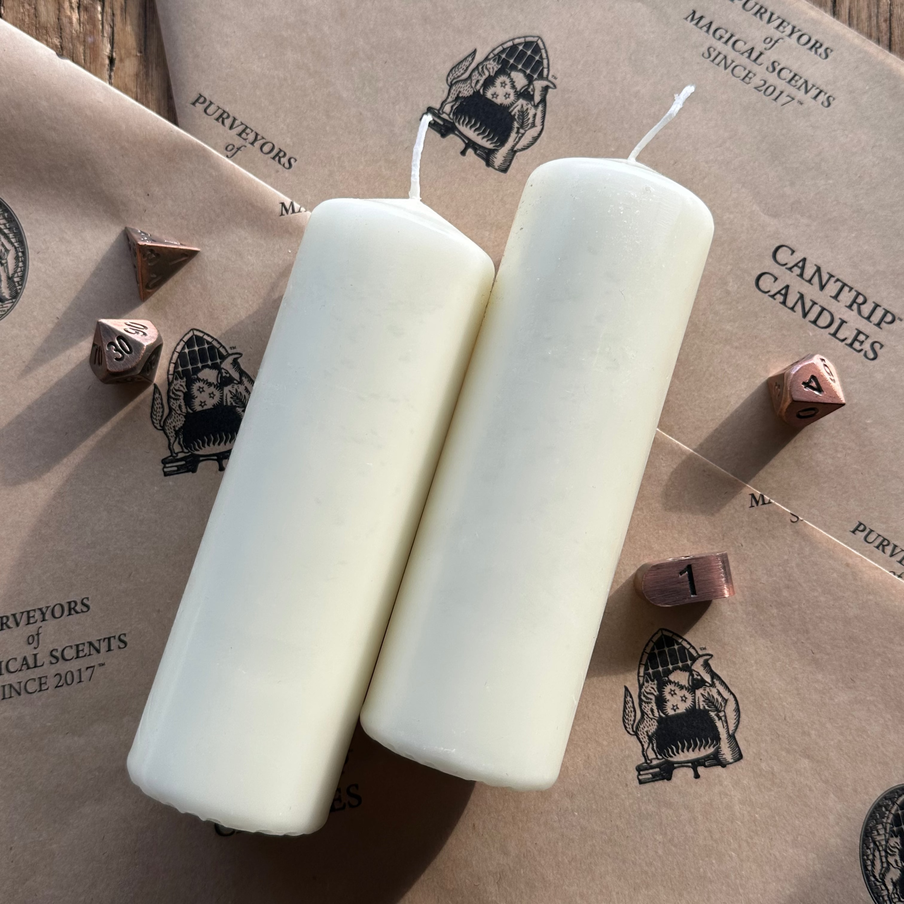 2x6 Inch Pillar Candles (2-pack)