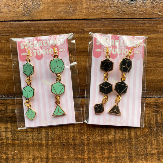 Dice Dangle Earring Sets