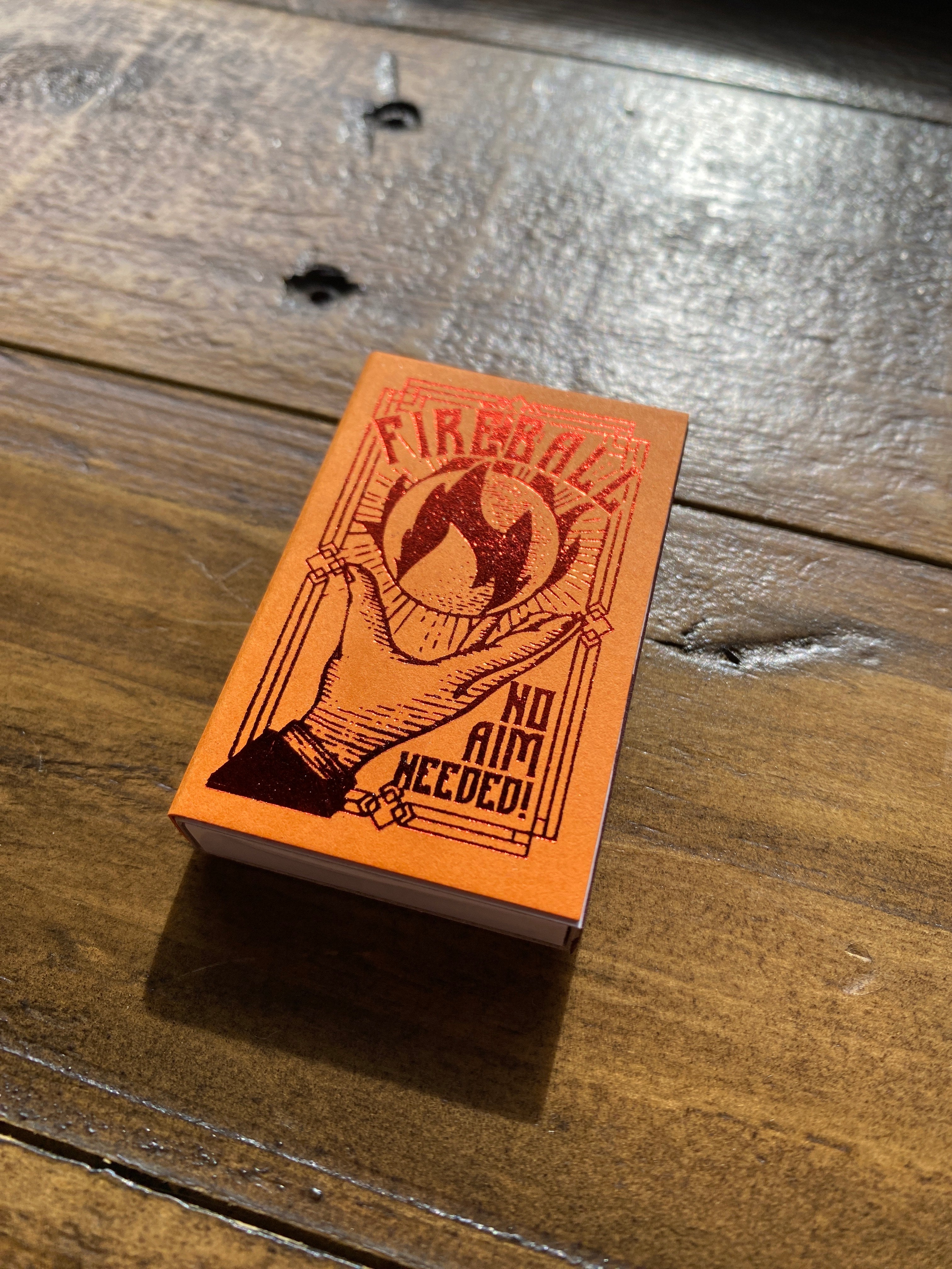 Fireball:  Matchbook - Cantrip Candles