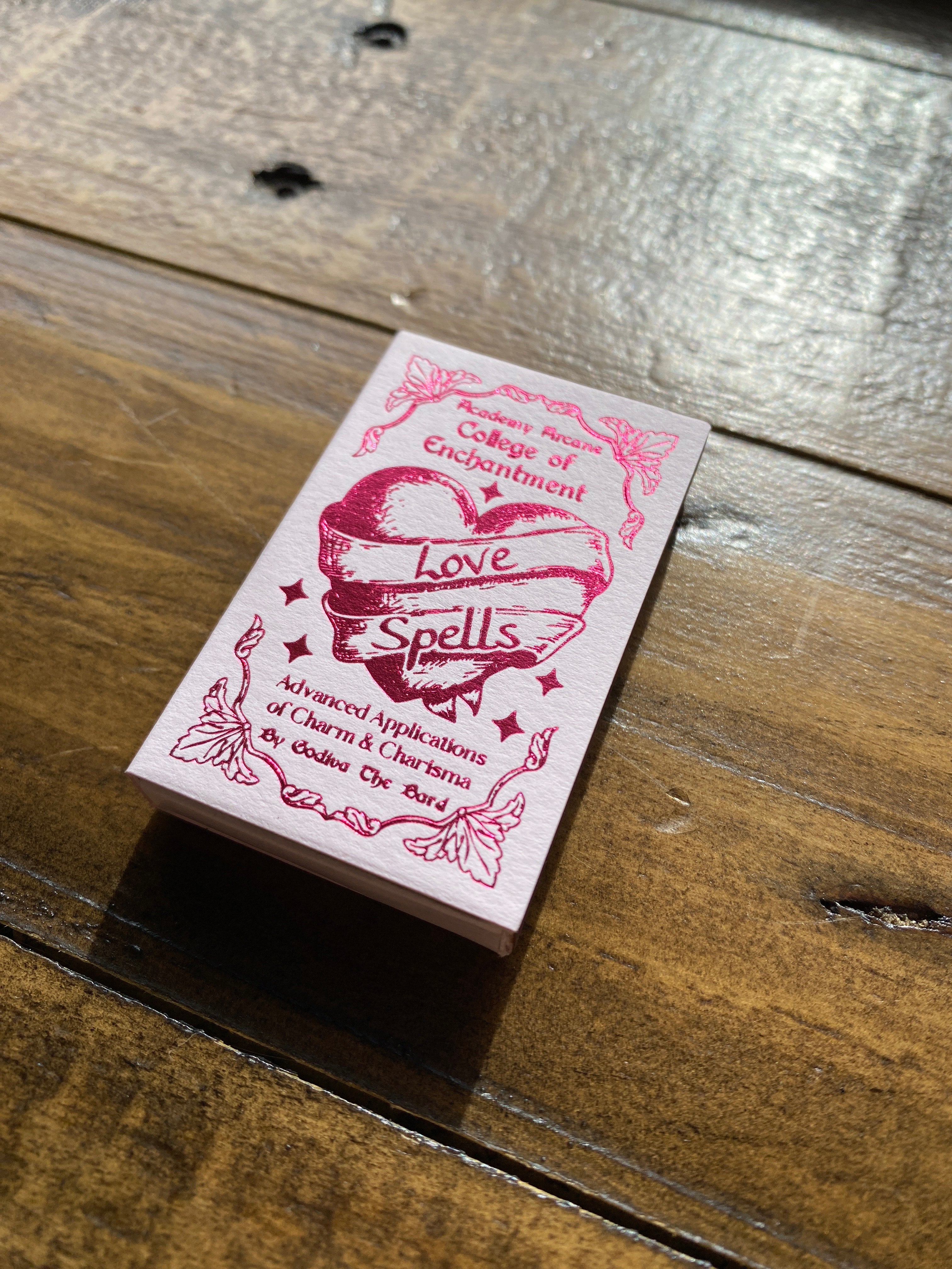 Love Spells: Matchbook - Cantrip Candles