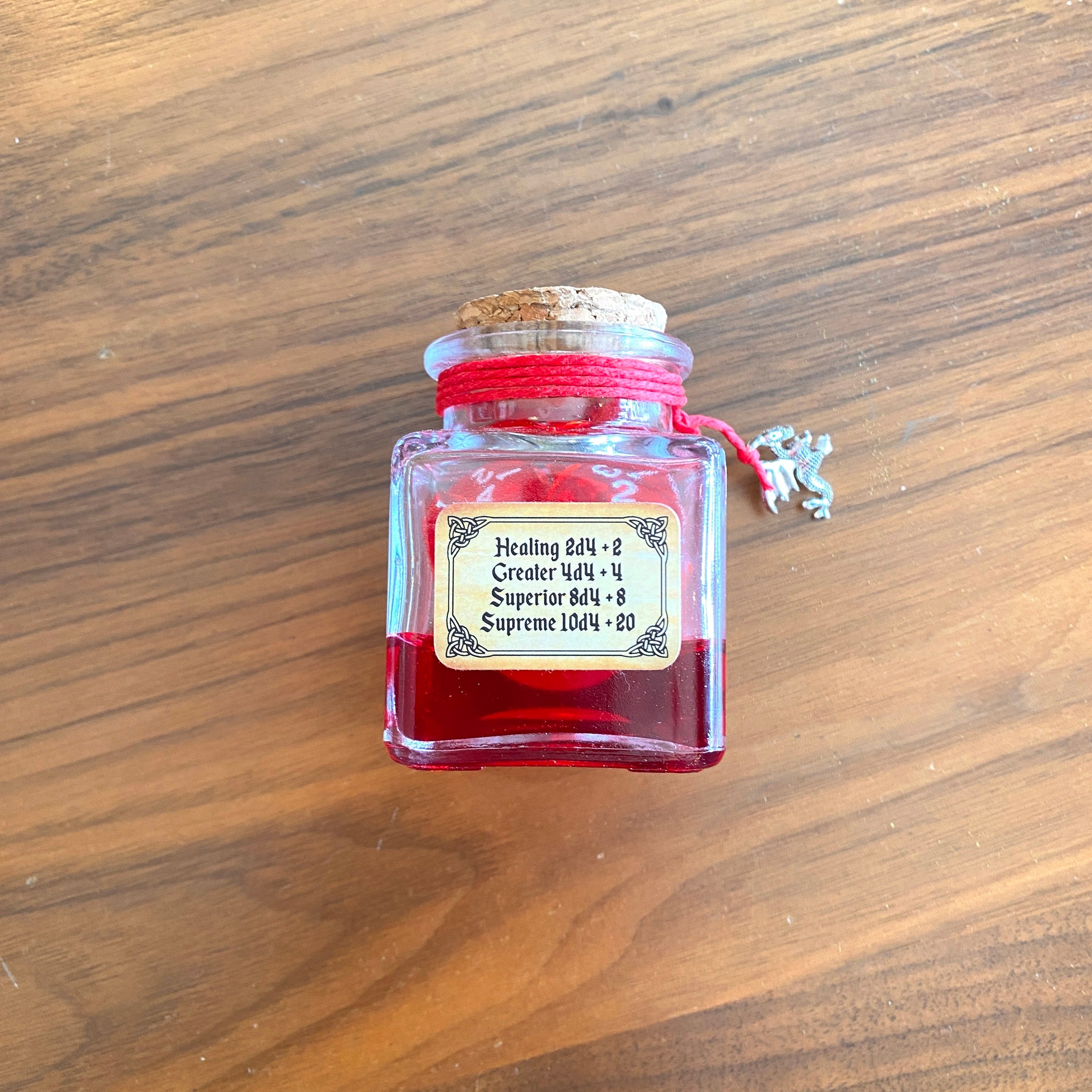 Healing Flask - Cantrip Candles