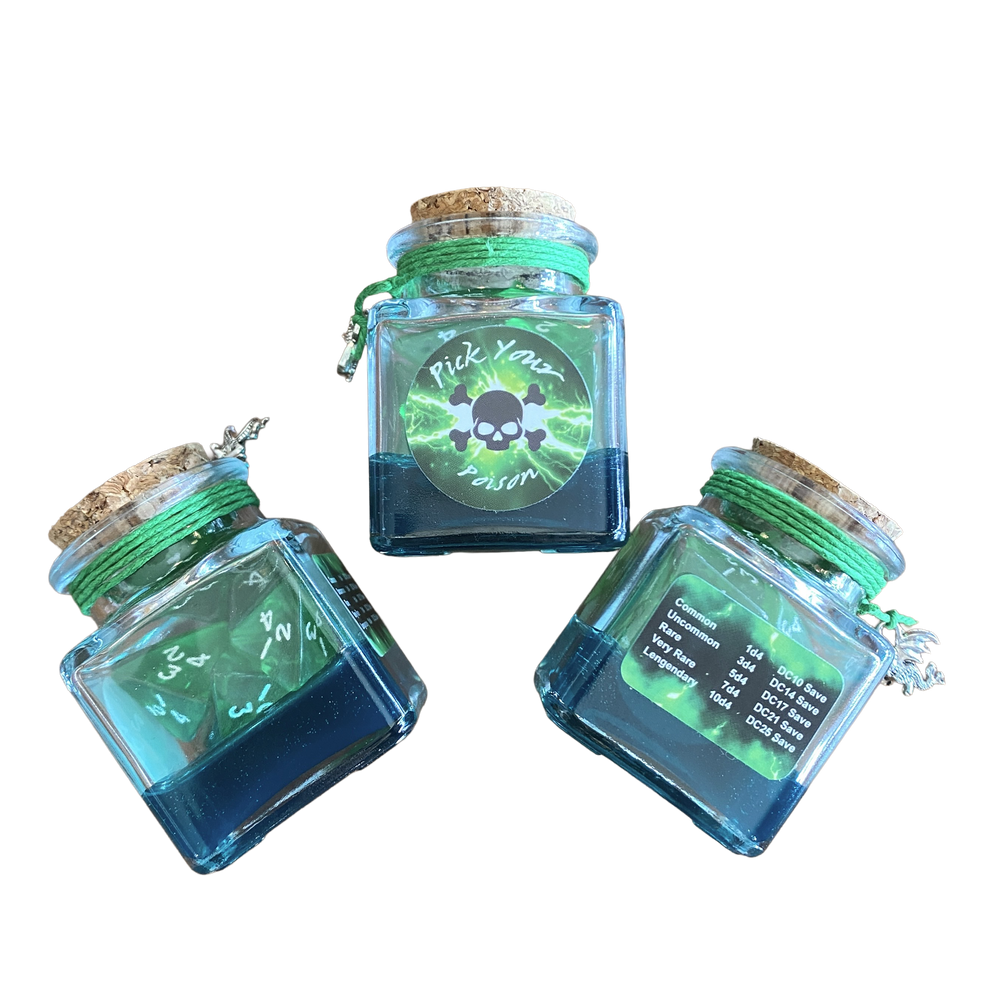 Poison Flask - Cantrip Candles
