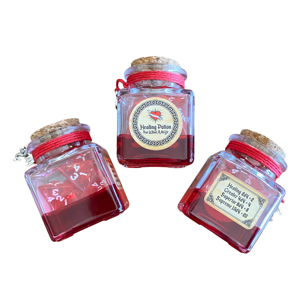 Healing Flask - Cantrip Candles