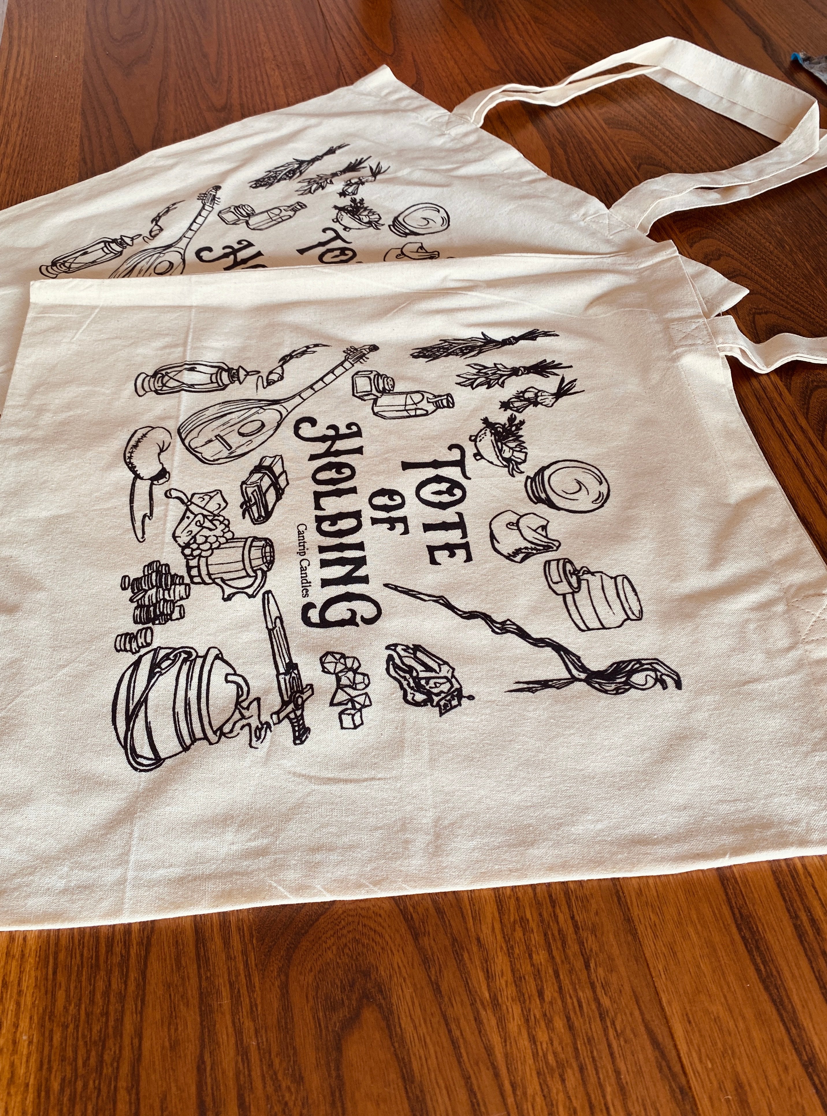 Tote of Holding - Cantrip Candles