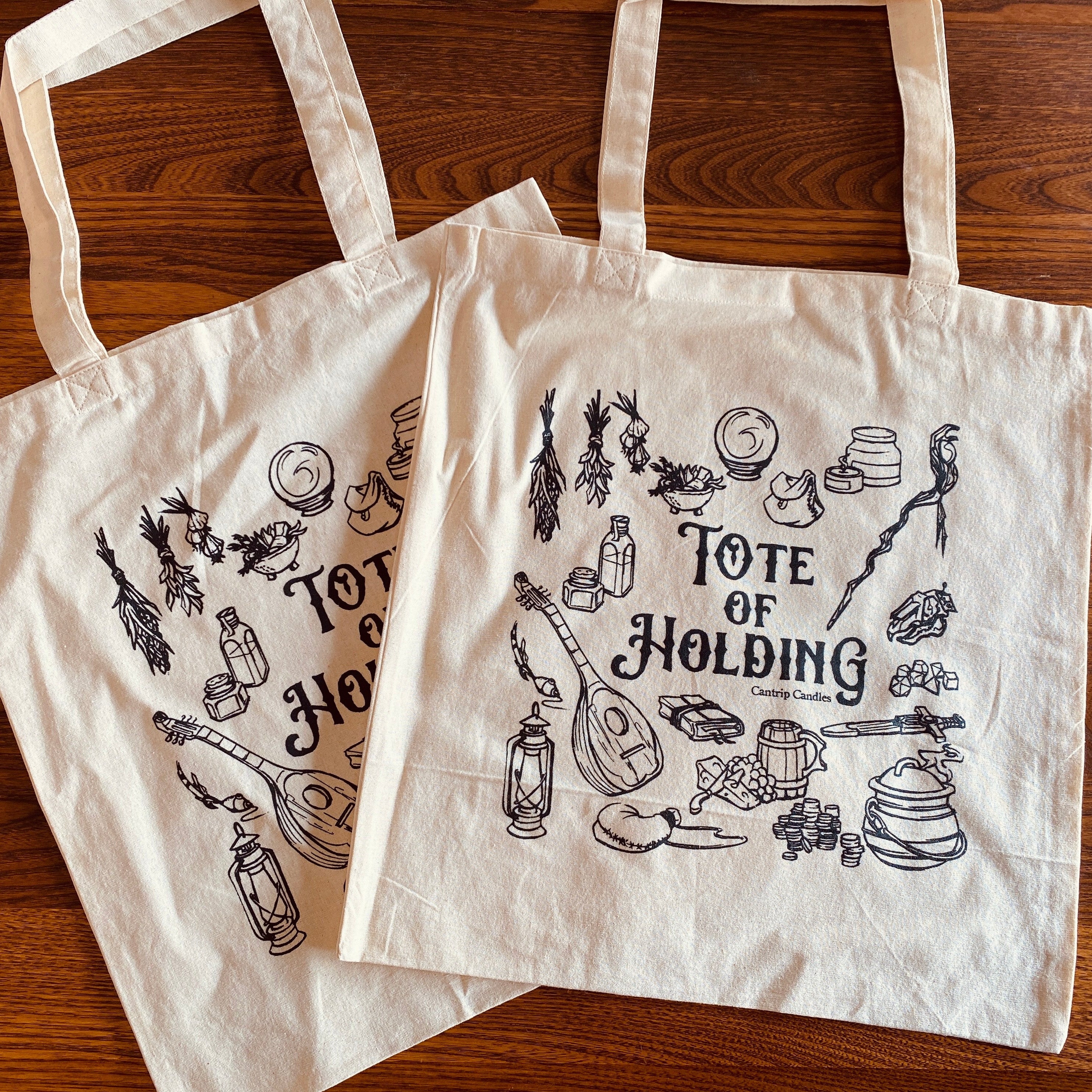 Tote of Holding - Cantrip Candles