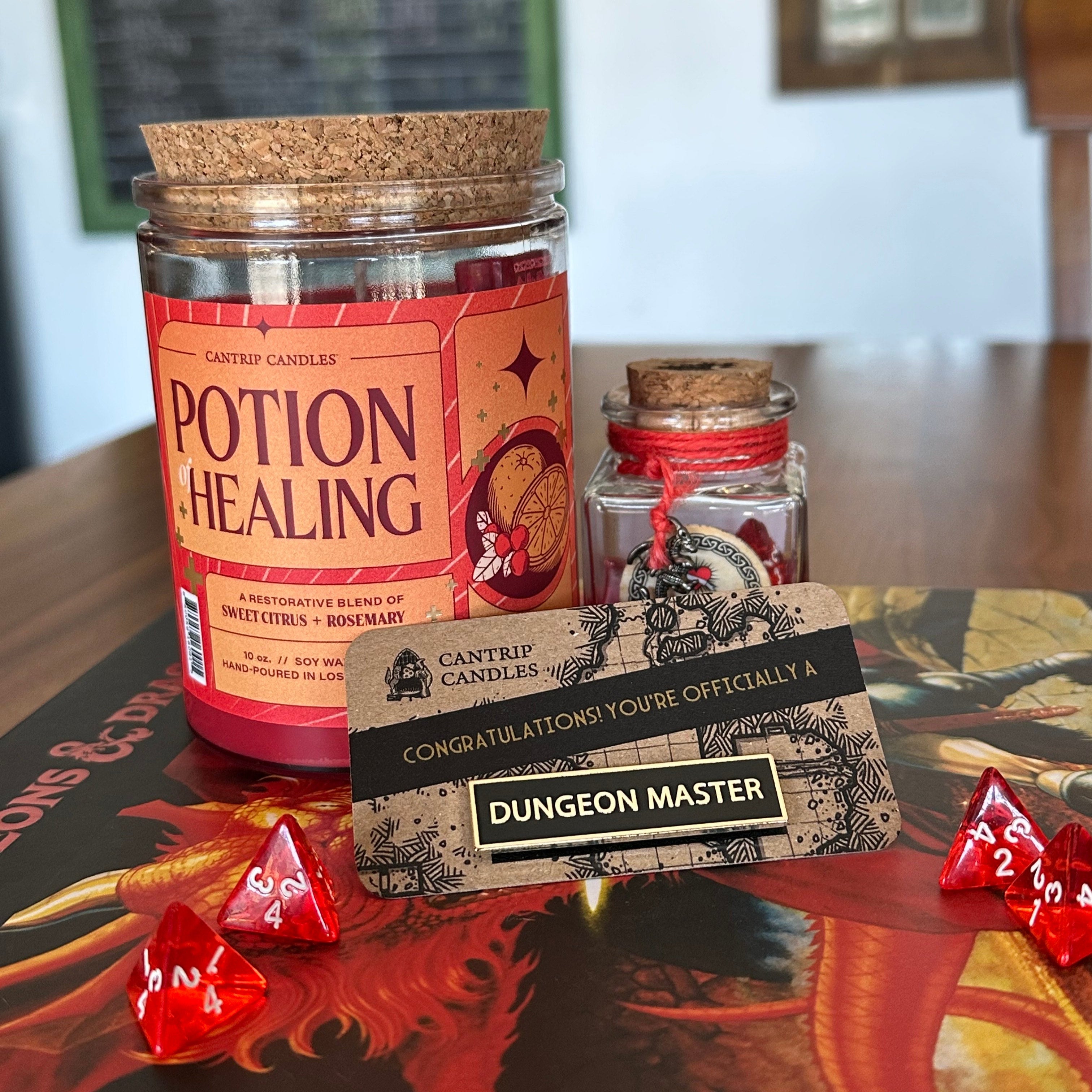 Potion of Healing - Cantrip Candles