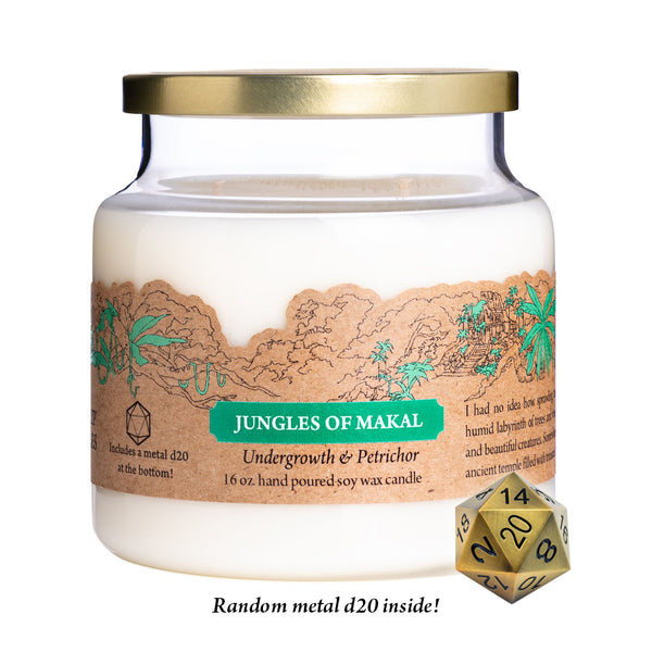 Jungles of Makal Candle - Cantrip Candles