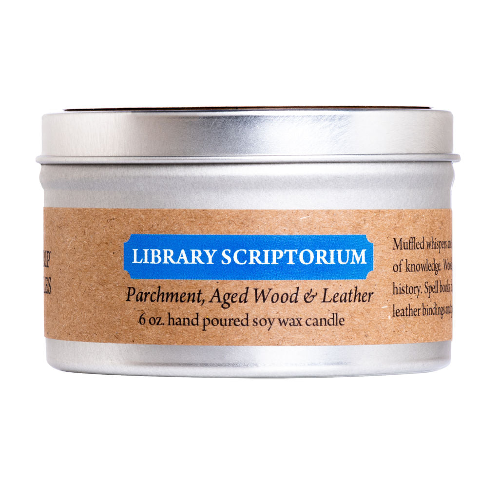 The Library Scriptorium 6 oz. - Cantrip Candles
