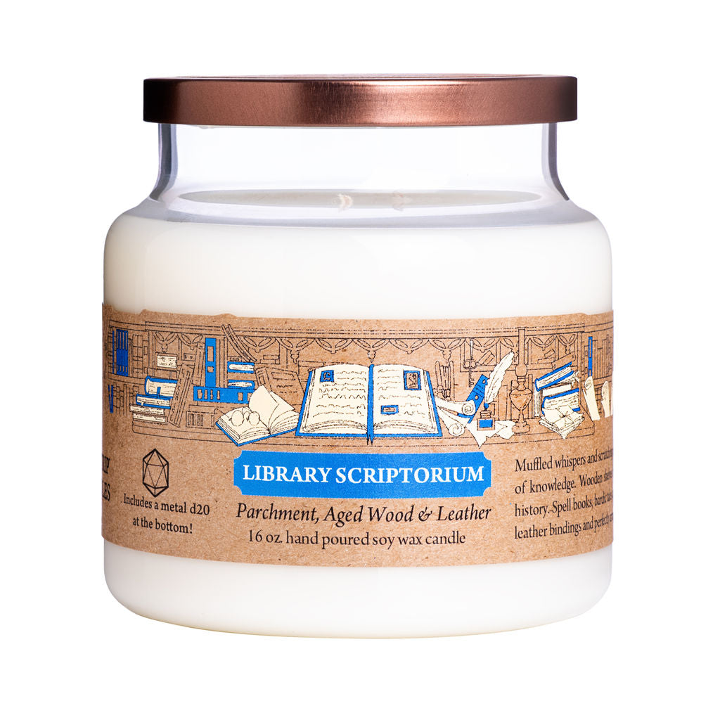 The Library Scriptorium 16 oz. - Cantrip Candles