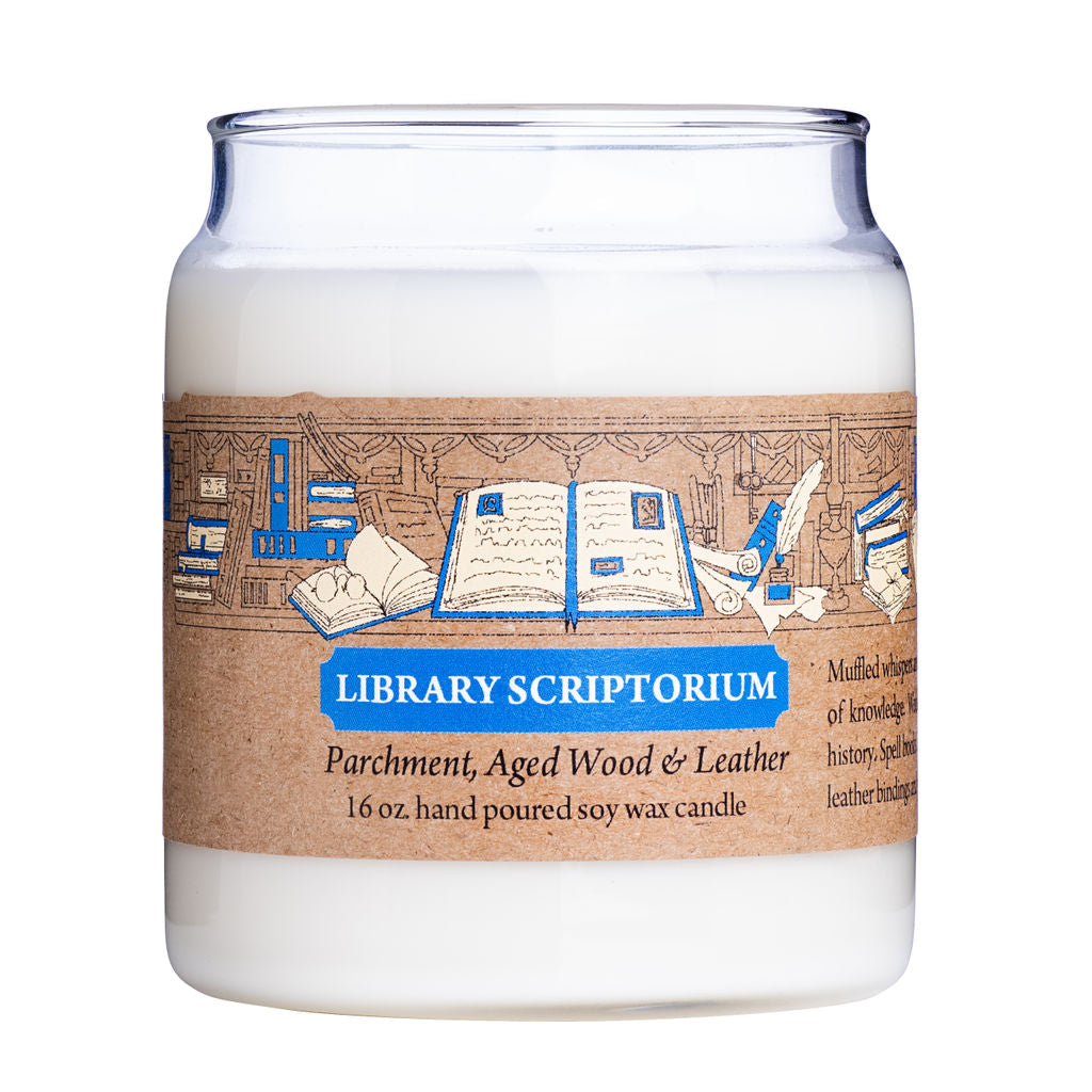 The Library Scriptorium 9 oz. - Cantrip Candles