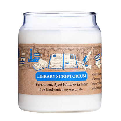 The Library Scriptorium 9 oz. - Cantrip Candles