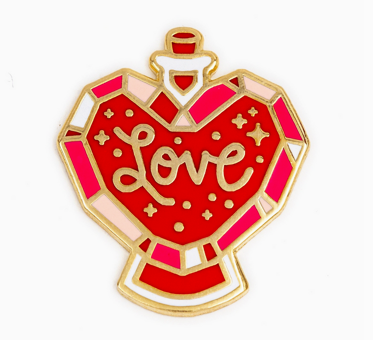 Love Potion Enamel Pin - Cantrip Candles