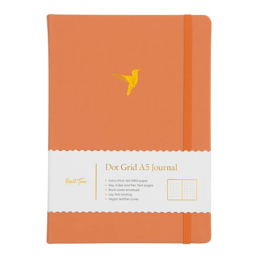 Hummingbird Dot Grid Journal - Cantrip Candles