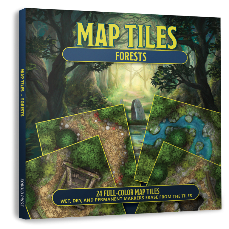Map Tiles: Forest - Cantrip Candles