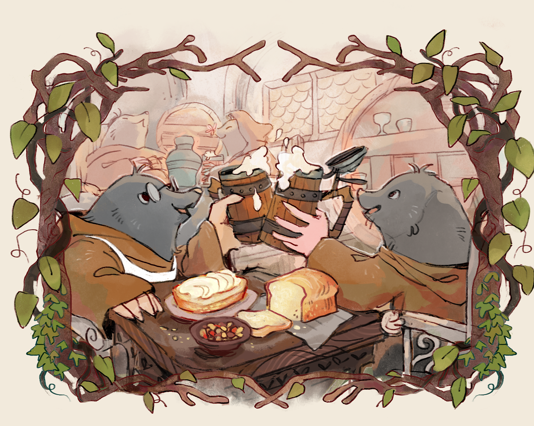 Friar Monty's Stout & Mapled Oats - Cantrip Candles